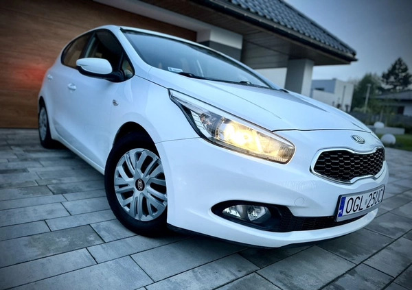 Kia Ceed cena 24900 przebieg: 248000, rok produkcji 2012 z Racibórz małe 379